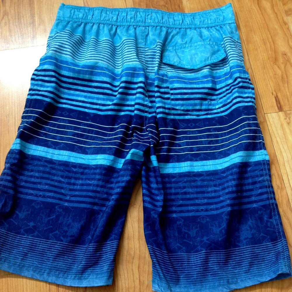Boys Ocean Coast Sz L Swim Trunks